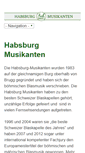Mobile Screenshot of habsburg-musikanten.ch
